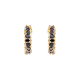 CATARINA MAAT ONYX HOOPS