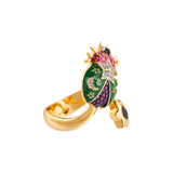 THEA BURGUNDY RING