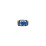 ANILLO GRAN BAGUETTE ZAFIRO
