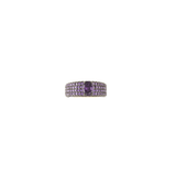 ANILLO MICROCRISTAL OVALO AMATISTA