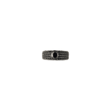 ANILLO MICROCRISTAL OVALO ONIX