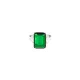 ANILLO MINAS GERAIS ESMERALDA RODIO