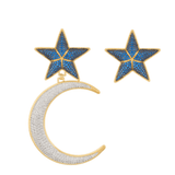 ARETES KOSMOS BIANKA/LUNA ASIMETRICO ZAFIRO