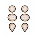 HALO MISI MOONSTONE DROP EARRINGS