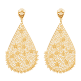 ARETES GOTA STARDUST FIESTA DORADO