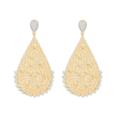 ARETES GOTA STARDUST FIESTA DORADO