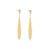 ARETES GOTA STARDUST FIESTA DORADO