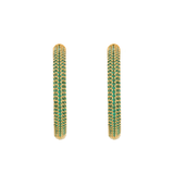HOOPS GRAN KIRA ESMERALDA MICROCRISTAL
