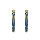 HOOPS KIRA ZAFIRO MICROCRISTAL