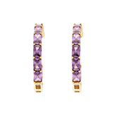 HOOPS LANTANA FULL BAGUETTE AMATISTA