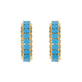 HOOPS LANTANA OVALO FULL TURQUESA