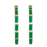 HOOPS LANTANA SIMPLE BAGUETTE ESMERALDA OPAL