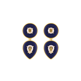 MISI STONE LAPIS LAZULI DROP EARRINGS