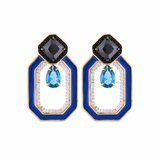 MESMERA MISI BLUE ONYX EARRINGS