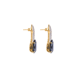 NU ANKA ONYX EARRINGS