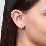 MINI HOOPS ESTRELLITA MIMOSA CRYSTAL