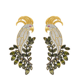 COCKATOO MICRO CRYSTAL EARRINGS