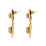 MISI STONE LAPIS LAZULI DROP EARRINGS