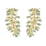LIANA VINE EMERALD EARRINGS