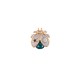 CATARINA NILO AQUA BROOCH