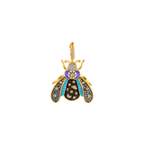 VESPA HAPPI PURPLE AQUA PENDANT