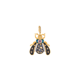 VESPA HAPPI PETROL BLUE ONYX PENDANT