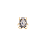 DELIRIO ANKA LONDON BLUE BROOCH