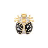ROYAL THOT ONYX BROOCH