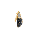 ROYAL THOT ONYX BROOCH