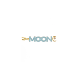 DIJE "MOON" TURQUESA