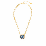 SABAH OCTAGON SAPPHIRE NECKLACE