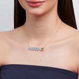 CADENA MOON CRISTAL