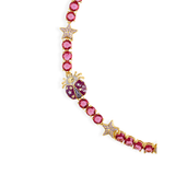 ROYAL THOT RUBY TENNIS NECKLACE