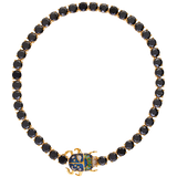 JEPRI DELIRIUM ONYX TENNIS NECKLACE