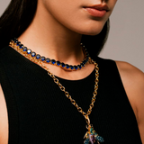 VESPA RA BLUE AMETHYST PENDANT