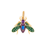 VESPA RA GREEN AMETHYST PENDANT