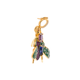 VESPA RA GREEN AMETHYST PENDANT
