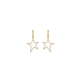 HOOPS ESTRELLA ALFA CRYSTAL DORADO