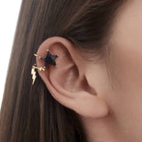 EAR CUFF CELESTE ONIX ESTRELLA/RAYITO