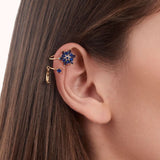 EAR CUFF AQUILA ESTRELLA/LUNA ZAFIRO