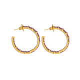 HOOPS LANTANA FULL BAGUETTE AMATISTA