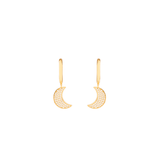 MINI HOOPS LUNITA GRAN MIMOSA CRYSTAL