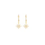 MINI HOOPS Y ESTRELLA APOLO CRYSTAL