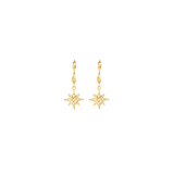 MINI HOOPS Y ESTRELLA APOLO CRYSTAL