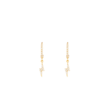 MINI HOOPS RAYO GRAN MIMOSA CRYSTAL