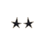MINI SABAH STAR AMETHYST STUDS