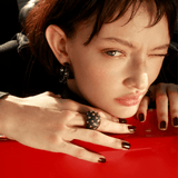 SABAH MOON STAR ONYX RING