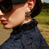 SABAH STAR ONYX STUDS