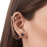 EAR CUFF CHAIN MIMOSA ZAFIRO