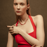 ROYAL THOT RUBY TENNIS NECKLACE
